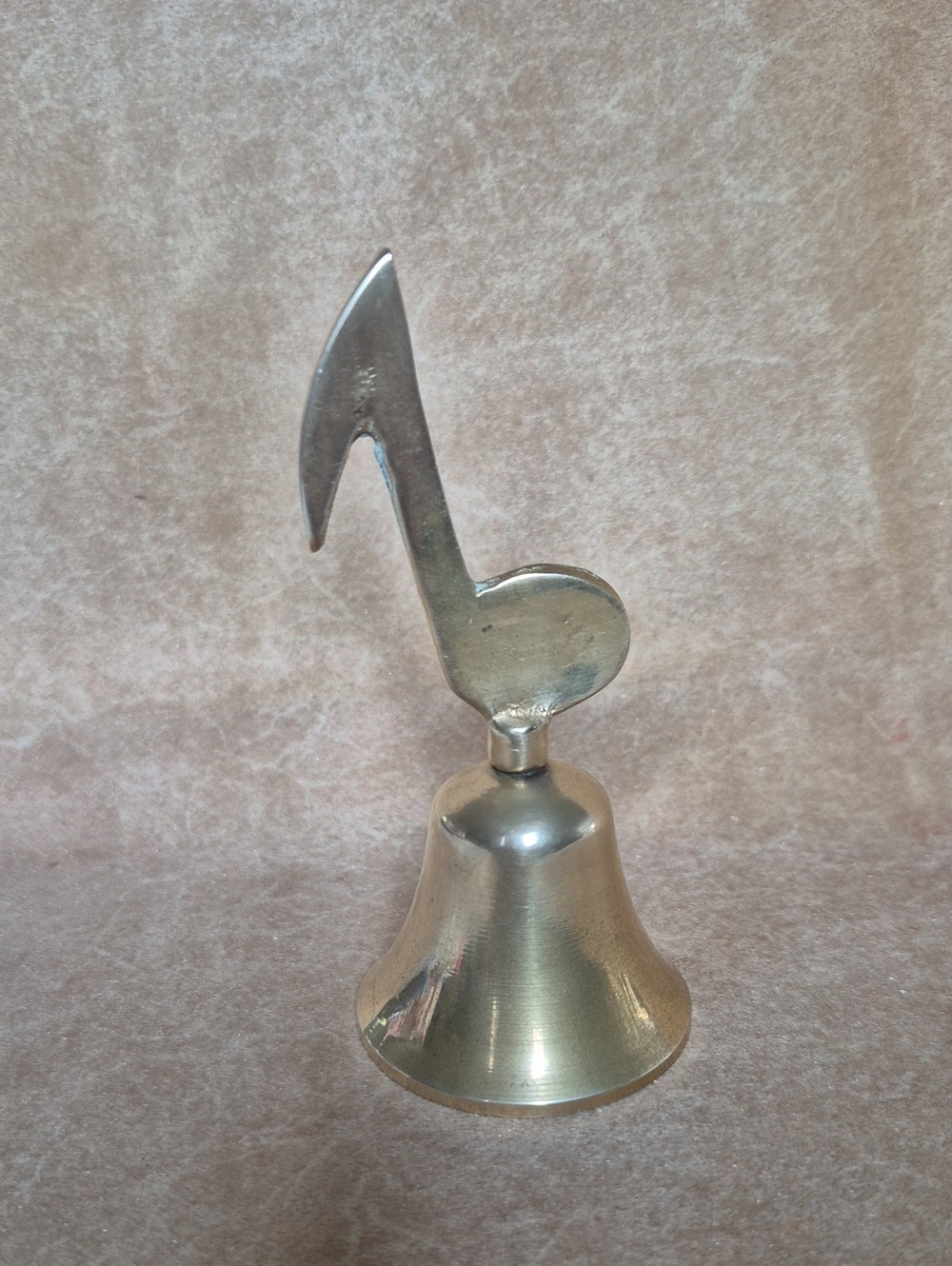Brass Musical Note Bell - Decorative